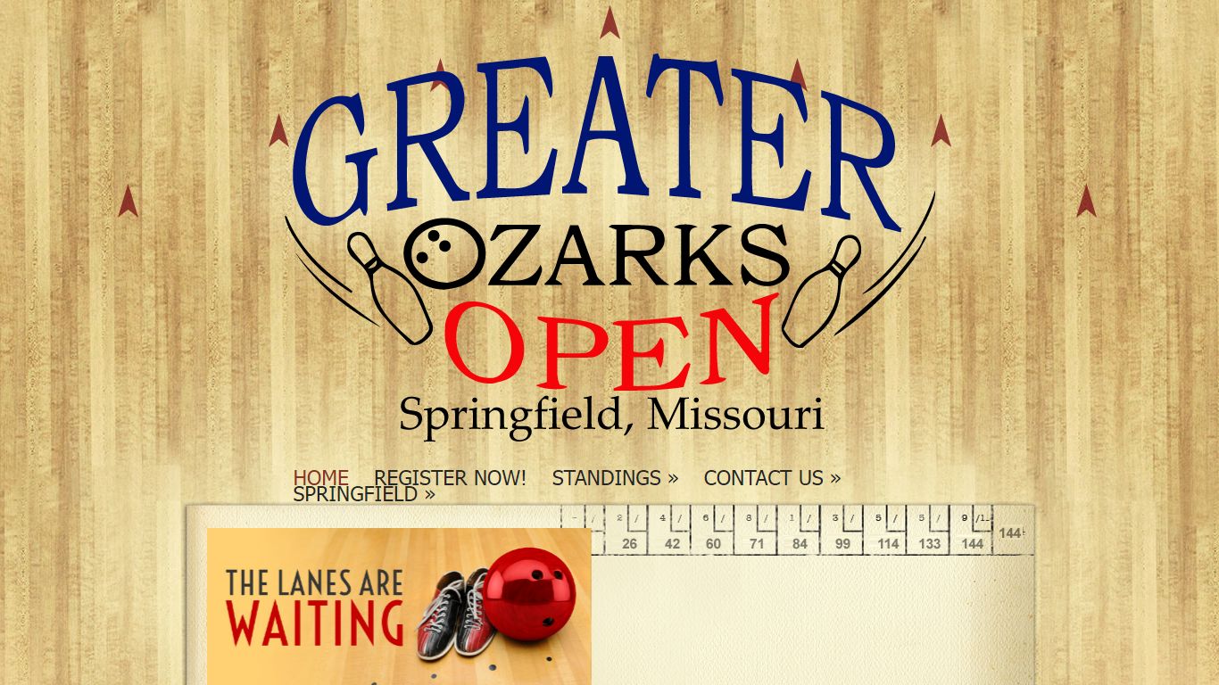 Greater Ozarks Open Bowling Tournament > Home